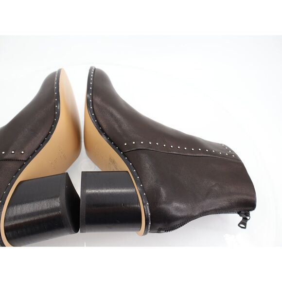 rag & bone Women's Willow Round Toe Studded Mid Heel Booties Size 39 9 NWOB - Picture 9 of 14